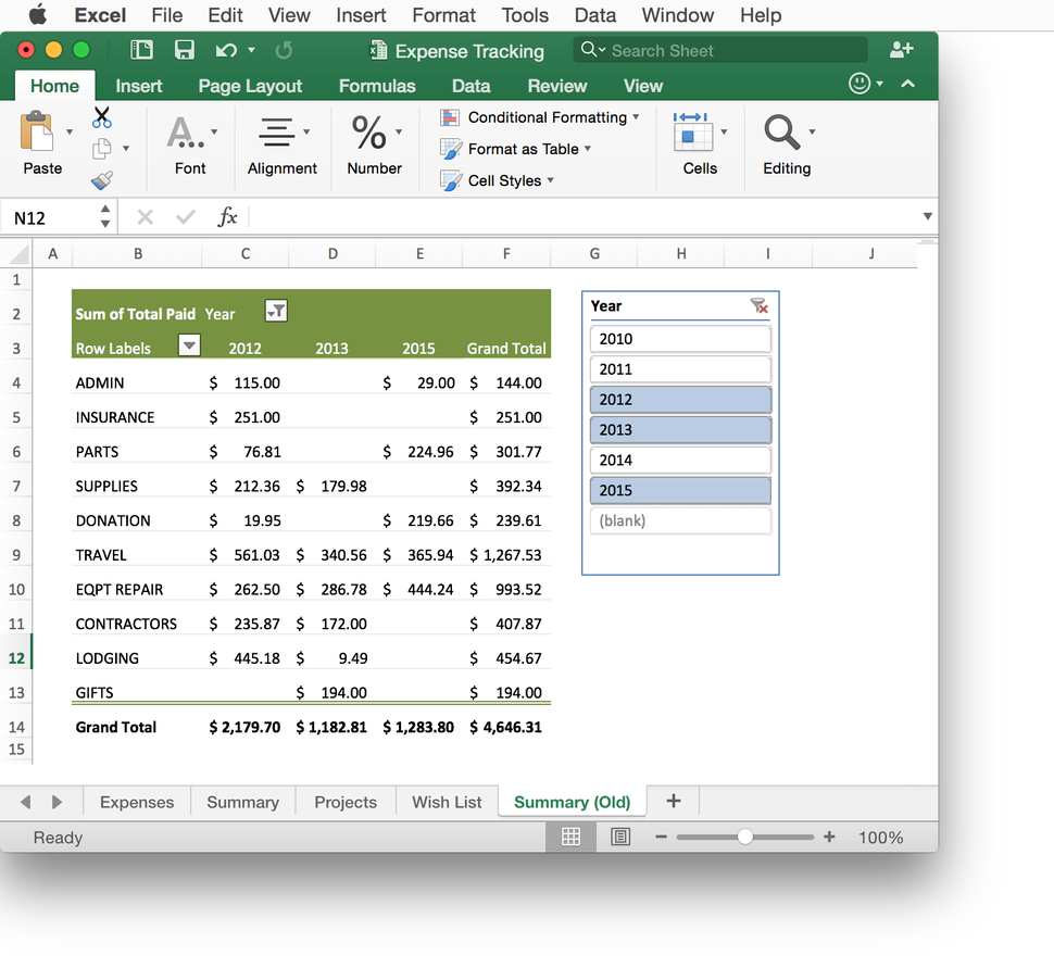 how do i insert a pivot chart in excel 2016 for mac
